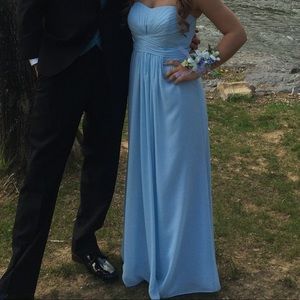 Light blue prom / bridal dress